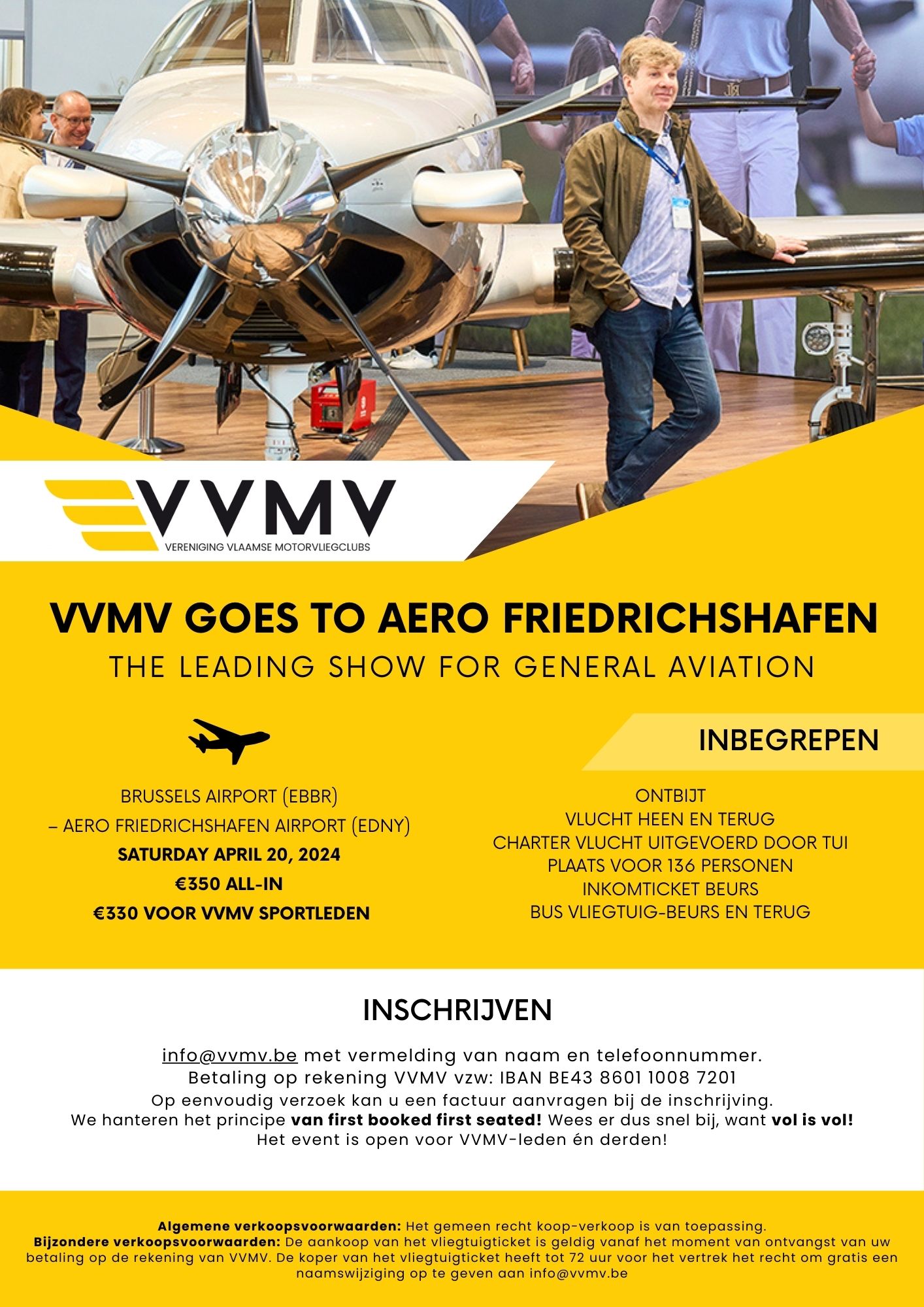 VVMV goes to Aero Friedrichshafen 20-04-2024